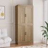 Lirago Accent Storage Cabinet Medicine Cabinets 36*31 Natural - 3 of 4