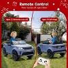 Electric Ride-On Car for Kids, 2-Seater Toddler Vehicle with Parental Remote Control, Music, LED Lights, Battery-Powered Ride-On Toy - 2 of 4