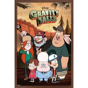 Trends International Disney Gravity Falls (2012) - Group Framed Wall Poster Prints - 1 of 4