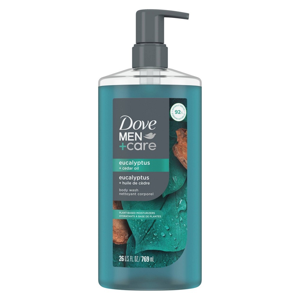 Photos - Shower Gel Dove Men+Care Relax Plant Based Body Wash - Eucalyptus & Cedar Oil - 26 fl oz