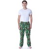 Star Wars Mens' Holly Jolly Helmet Toss Print Lounge Pajama Pants Green - 2 of 4