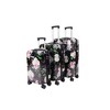 Mirage Luggage Gemma 3-Piece ABS Hardshell Lightweight Set with 360° Dual Spinning Wheels and Combo Lock - 4 of 4