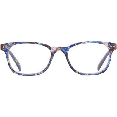 ICU Eyewear Kids Screen Vision Blue Light Filtering Oval Glasses - Blue