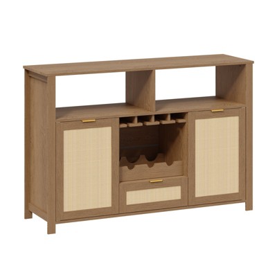 EROMMY Bay Isle Home Bar Cabinet - Thumbnail 2