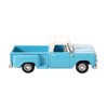 1965 Chevrolet C10 Stepside Pickup Truck Light Blue with White Top 1/87 (HO) Scale Diecast Model Car by Oxford Diecast - 2 of 4