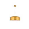 Elegant Lighting Etude 1 light satin gold and black Pendant - 4 of 4