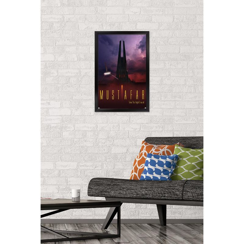 Trends International Star Wars: Mustafar - Visit Mustafar by Russell Walks 23 Framed Wall Poster Prints, 2 of 7