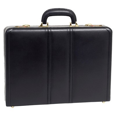 Mcklein Daley Leather 3. Attache Briefcase - Black : Target