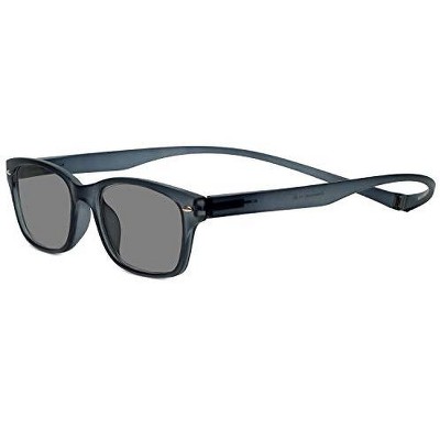 Magz Greenwich Magnetic Front Connecting Reading OR Blue Light Glasses OR Transition Photochromic in Rainbow Stripe Multi-Color Black