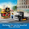 LEGO City Burger Truck Toy Building Set, Pretend Play Toy 60404 - 3 of 4