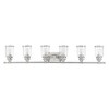 Livex Lighting Lawrenceville 6 - Light Vanity in  Brushed Nickel - 2 of 4