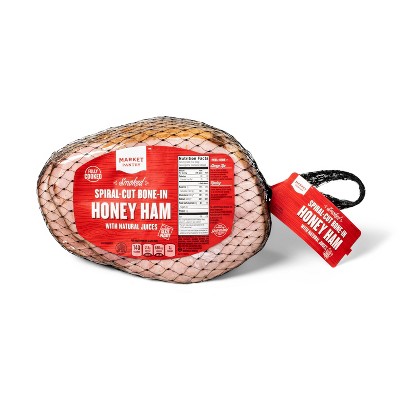 Smoked Honey Half Ham - price per lb - Market Pantry&#8482;