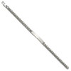 Chisel Stainless Steel Polished Curb Link 8" ID Bracelet - 2 of 4