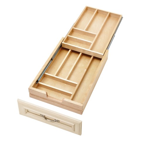 Rev A Shelf 4wtcd 18sc 1 15 In Kitchen Utensil Pullout Drawer