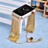 Worryfree Gadgets Metal Dressy Band for Apple Watch 38/40/41mm Series 8 7 6 SE 5 4 3 2 1 - 3 of 4