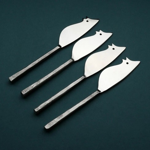 Inox Artisans Jason Ratoncito Cheese Spreader/Knife 4 Pc. Set - image 1 of 4