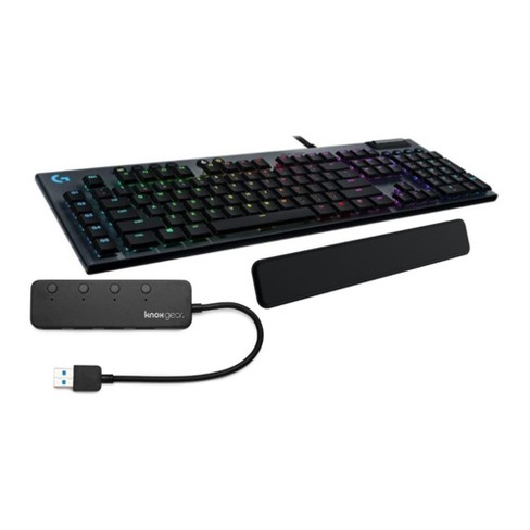 Logitech G G815 Lightsync Gaming (gl Tactile) With Rest And Hub : Target