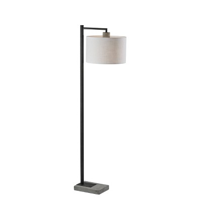 Devin Floor Lamp Black - Adesso