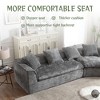 TiramisuBest Boucle Sofa 3 Seater for Living Room Oversized Comfy Sofa for Apartment - 3 of 4