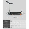 FIONECA 2.5HP Folding Treadmill with Incline, LCD & Bluetooth, 12KM/H Speed for Home Fitness - 2 of 4