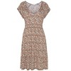 Women's V-Neck Flounce Dress - LASCANA - 4 of 4