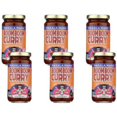 Masala Mama Boom Boom Curry Cooking Sauce - Case of 6/10 fz
