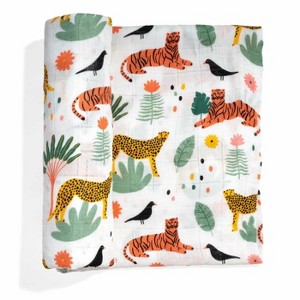 Rookie Humans In The Jungle viscose from bamboo swaddle - 1 of 3