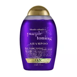 OGX Blonde Enhanced + Purple Toning Shampoo - 13 fl oz