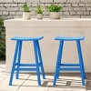 WestinTrends Outdoor Patio Adirondack Counter Height Stool Chair - 2 of 4