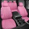 TruAIR Bling Car Seat Covers Full Set with Rhinestone Design - 4 of 4