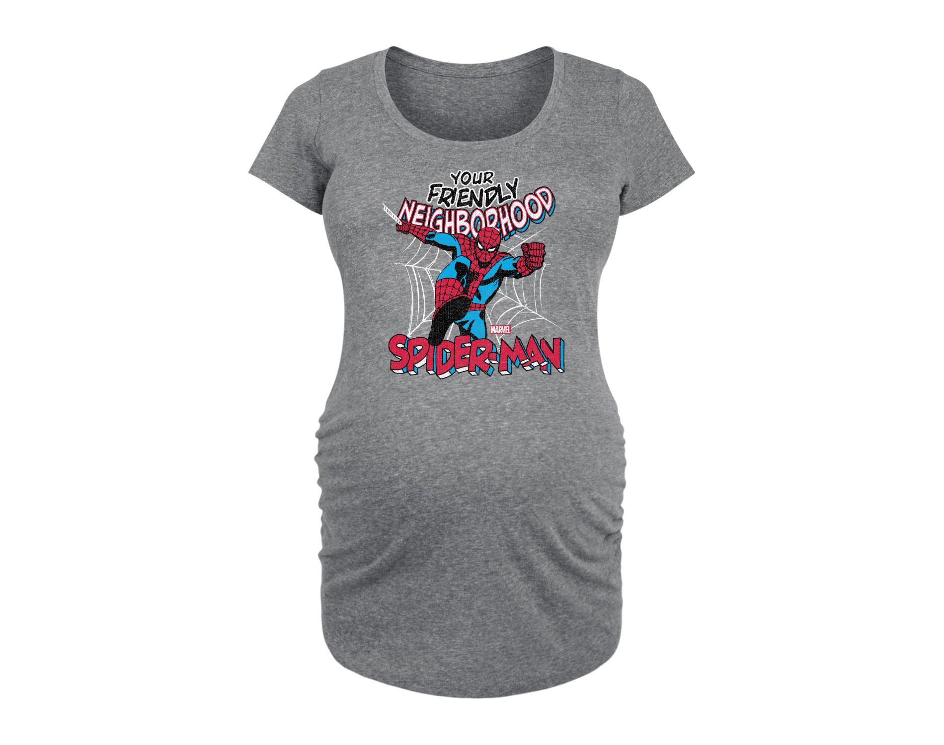 Women's Marvel Friendly Neighborhood Spider-Man  - Heather Grey - Small