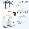 EAGLE PEAK 4x4 Pop Up Canopy, Flex Ultra Compact Portable Privacy Changing Room Photoshoots - 2 of 4