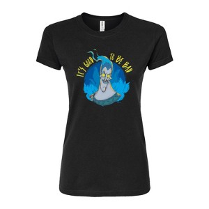 Women's - Disney Villains - Its Good To Be Bad Hades Fitted Graphic T-Shirt - 1 of 3