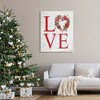 Stupell Industries Love with Heart Wreath, 48" x 36" - 2 of 4