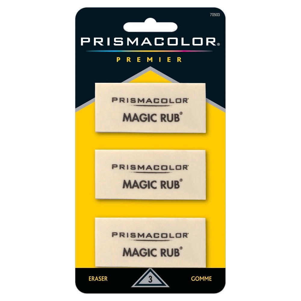 UPC 070530705034 product image for Prismacolor Premier Magic Rub Eraser, 3pk, Off White | upcitemdb.com