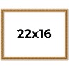 PosterPalooza | Refined Gold Picture Frame - UV Acrylic, Backing Board, Hanging Hardware Included - 2 of 4