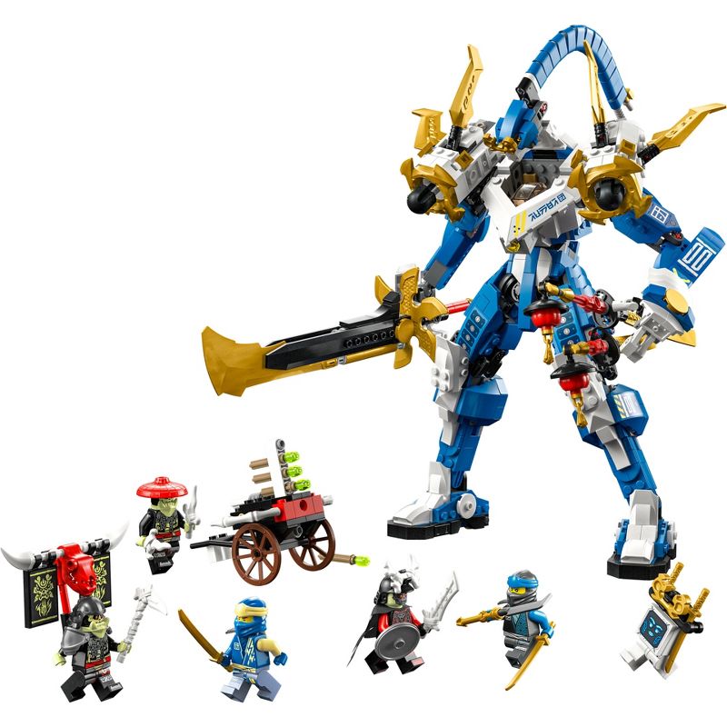 LEGO NINJAGO Jay Titan Mech Action Figure Battle Toy 71785, 3 of 8