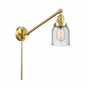 Bell - 1 Light Swing Arm Wall Sconce In Industrial Style-25 Inches Tall and 8 Inches Wide - 1 of 1