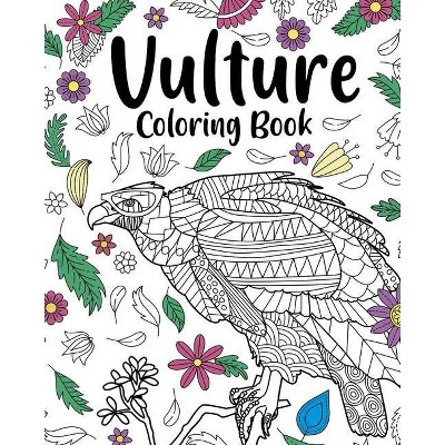 Vulture Coloring Book - by  Paperland (Paperback)