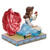 Jim Shore 5.0 Inch An Enchanted Rose Belle Beauty & Beast Figurines - 2 of 3