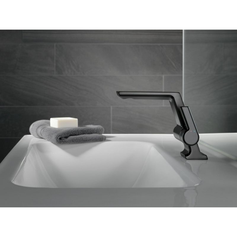 Delta Faucets Pivotal Single Handle Bathroom Faucet with Pop-Up Drain, 3 of 4