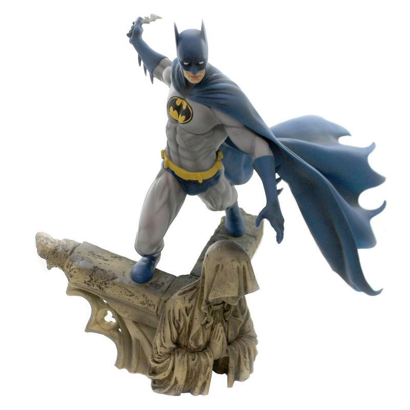 Licensed 13.5 Inch Batman Limited Edition Statue Dc Comics Wb Shield Figurines, 1 of 5