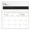 Two-Color Desk Pad, 21.75 x 17, White Sheets, Black Binding, Clear Corners, 12-Month (Jan to Dec): 2026 - 3 of 4