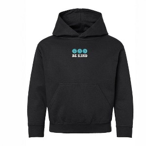 The Juniper Shop Embroidered Be Kind Turning Smiles Youth Graphic Hoodie - 1 of 3