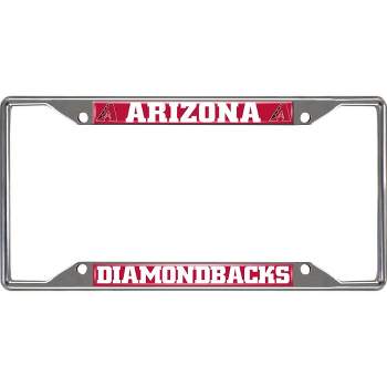 MLB Arizona Diamondbacks Stainless Steel License Plate Frame