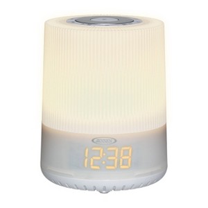 Jensen Mood Lamp with Digital Dual Alarm Clock Radio - 1 of 4