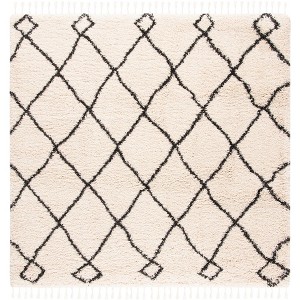 Moroccan Fringe Shag MFG241 Power Loomed Indoor Rugs - Safavieh - 1 of 4