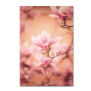 12" x 19" Girls of Spring by Philippe SainteLaudy - Trademark Fine Art: Modern Canvas Wall Decor for All Ages - 1 of 4