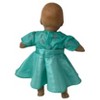 Doll Clothes Superstore Mint Green Party Dress Fits 15-16 Inch Baby Dolls - 4 of 4