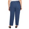 Alfred Dunner Plus Women's Super Stretch Comfort Short Length Jeans - 2 of 4